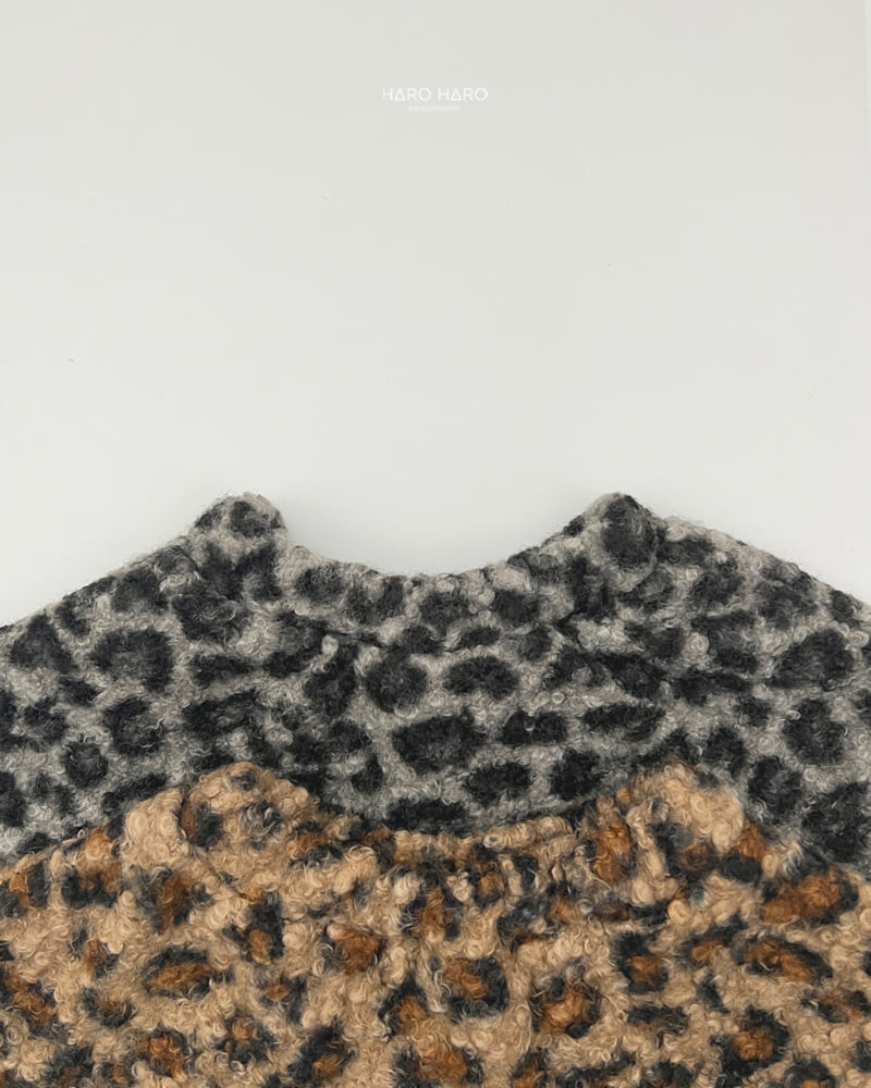Haro Haro - Korean Children Fashion - #littlefashionista - Fuzzy Leopard Skirt - 4