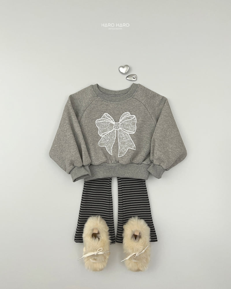 Haro Haro - Korean Children Fashion - #magicofchildhood - Cheetah Fleece Bootcut Leggings - 12
