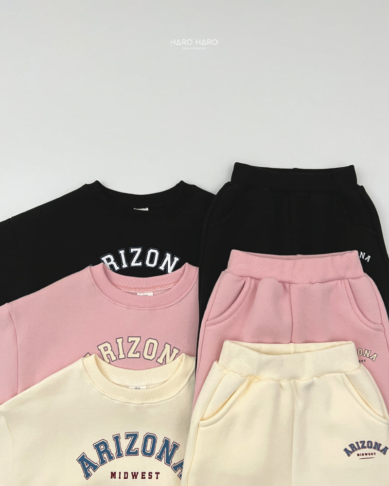 Haro Haro - Korean Children Fashion - #littlefashionista - Arizona Fleece Set - 4