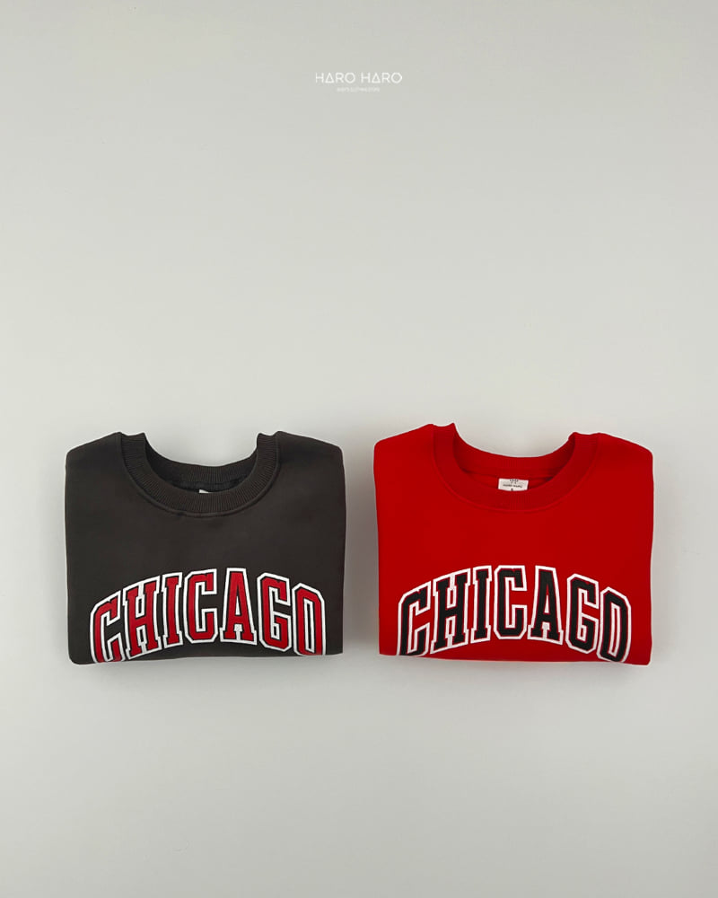 Haro Haro - Korean Children Fashion - #magicofchildhood - Chicago Fleece Sweatshirt - 8