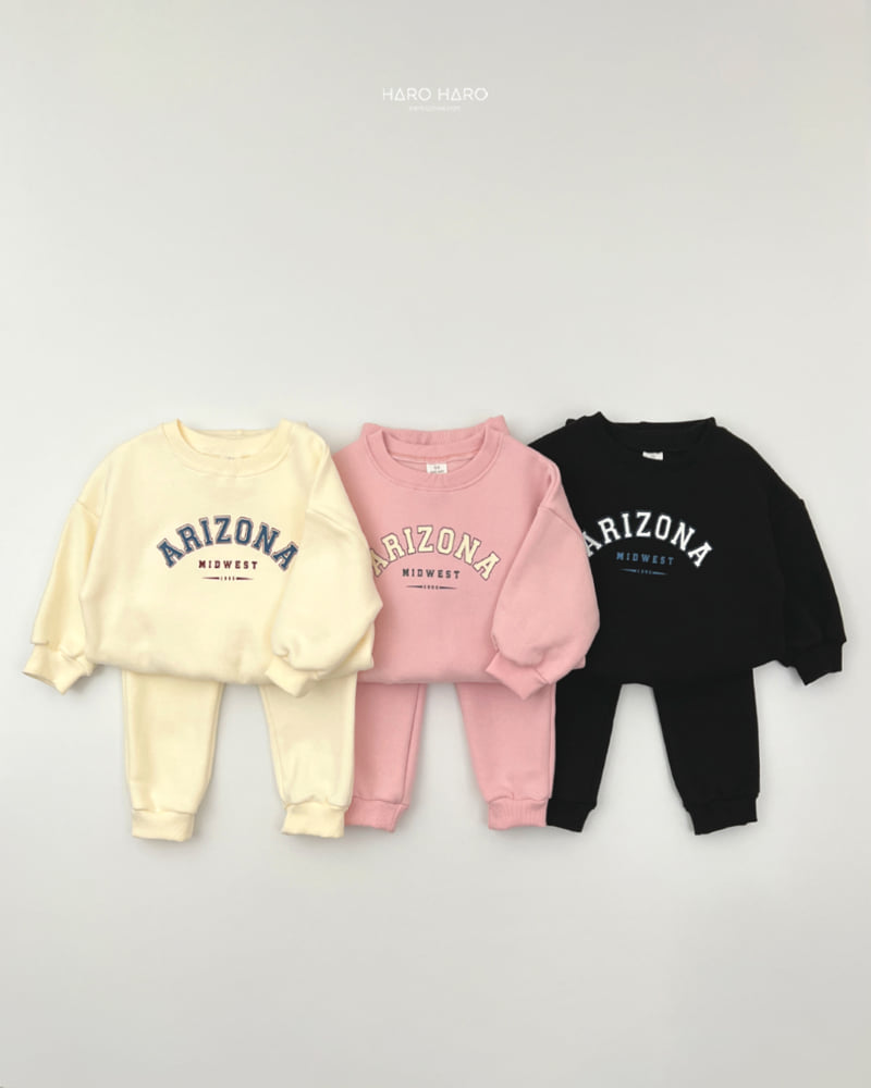 Haro Haro - Korean Children Fashion - #minifashionista - Arizona Fleece Set - 5