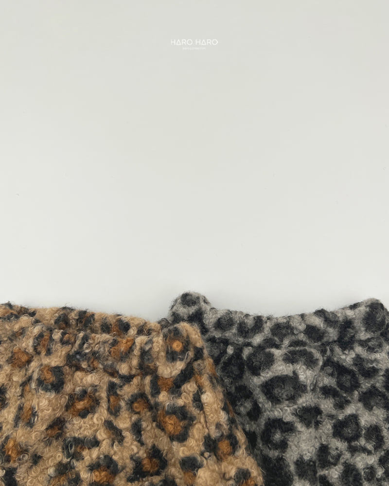 Haro Haro - Korean Children Fashion - #prettylittlegirls - Fuzzy Leopard Skirt - 6