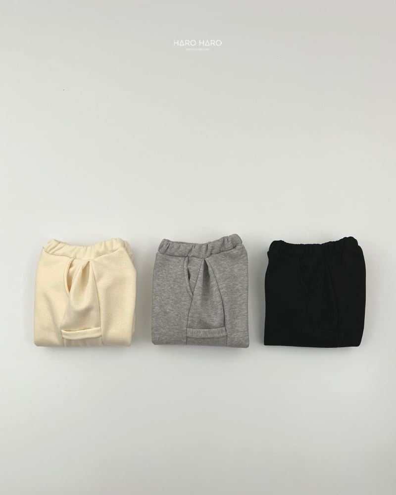 Haro Haro - Korean Children Fashion - #prettylittlegirls - Fleece Board Cord Wide Pants - 8