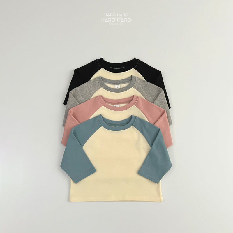 Haro Haro - Korean Children Fashion - #stylishchildhood - Raglan Loose Fleece Tee - 7