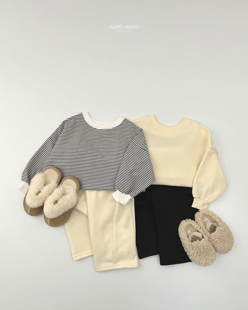 Haro Haro - Korean Children Fashion - #stylishchildhood - Fleece Board Cord Wide Pants - 11