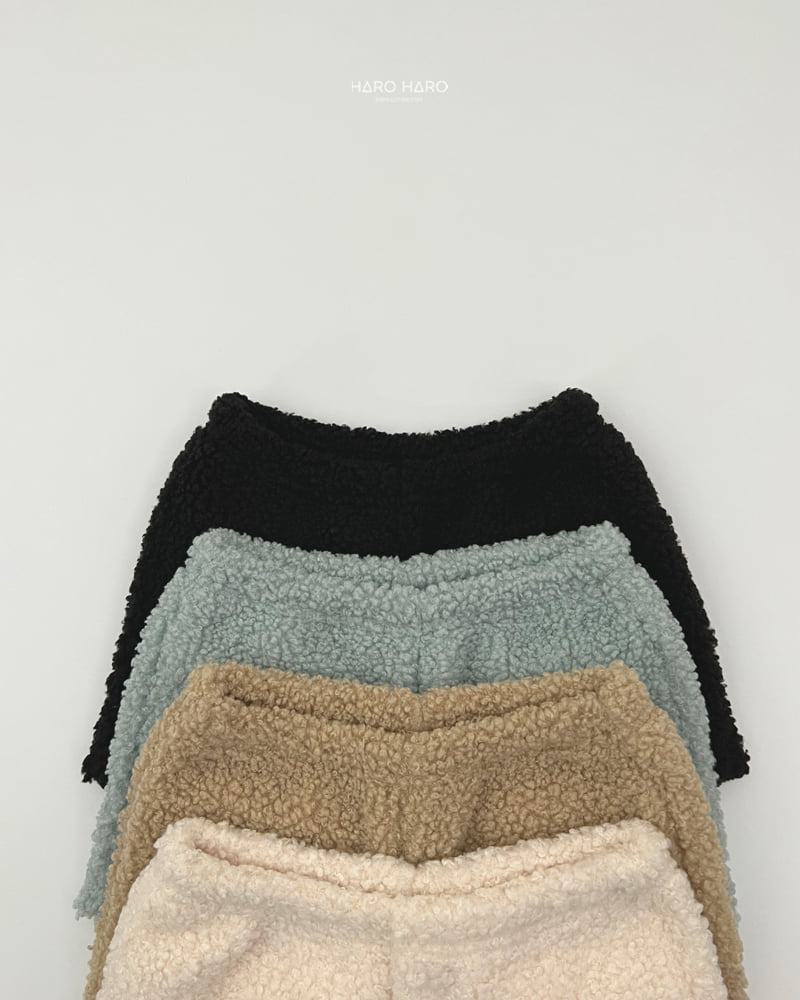 Haro Haro - Korean Children Fashion - #todddlerfashion - Pudding Fuzzy Half Pants - 5
