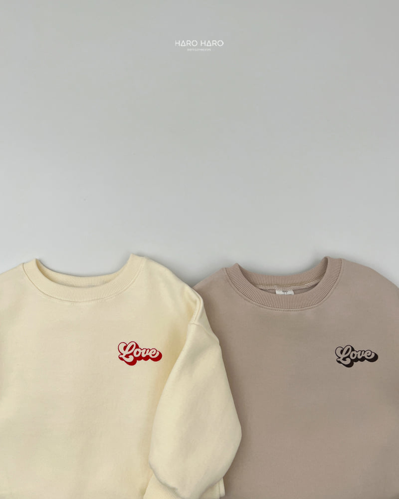 Haro Haro - Korean Children Fashion - #todddlerfashion - Love Fleece Set - 6