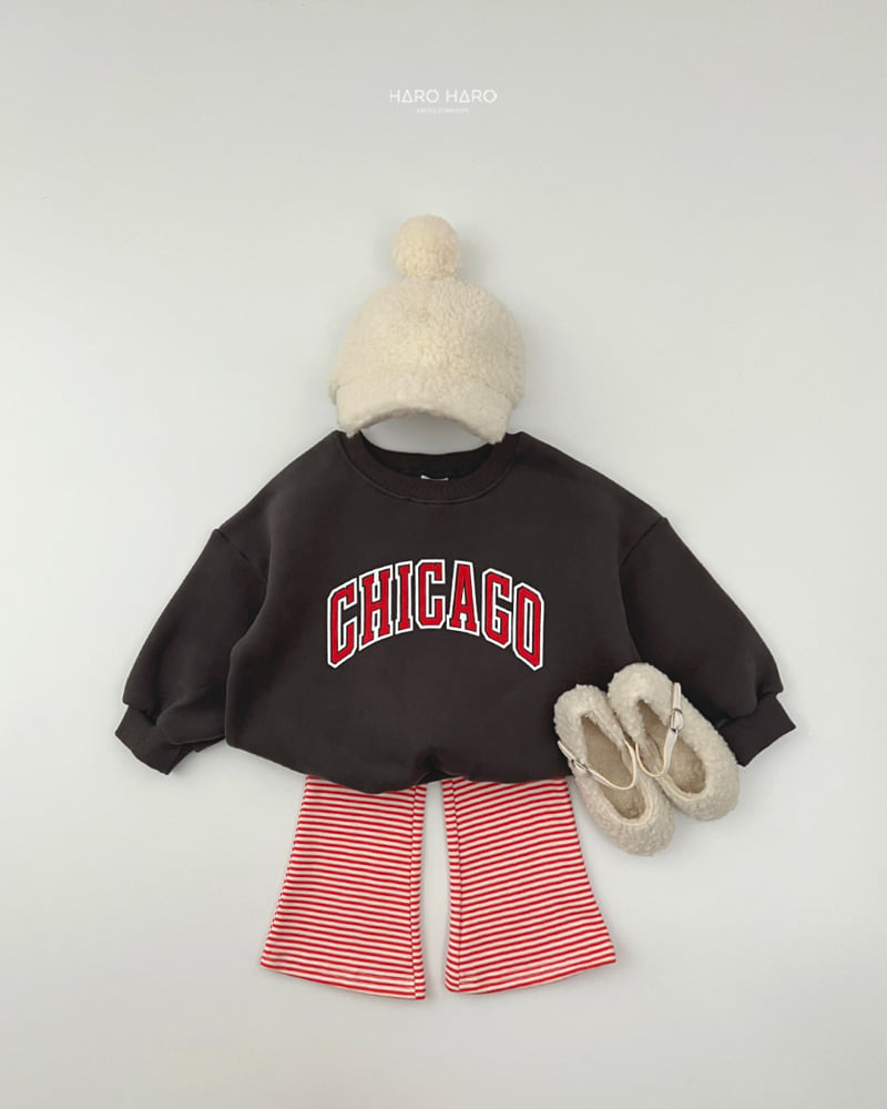 Haro Haro - Korean Children Fashion - #todddlerfashion - Chicago Fleece Sweatshirt - 11