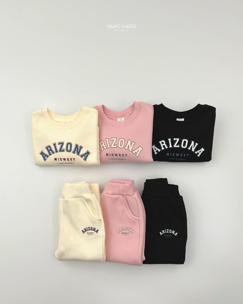 Haro Haro - Korean Children Fashion - #toddlerclothing - Arizona Fleece Set - 8