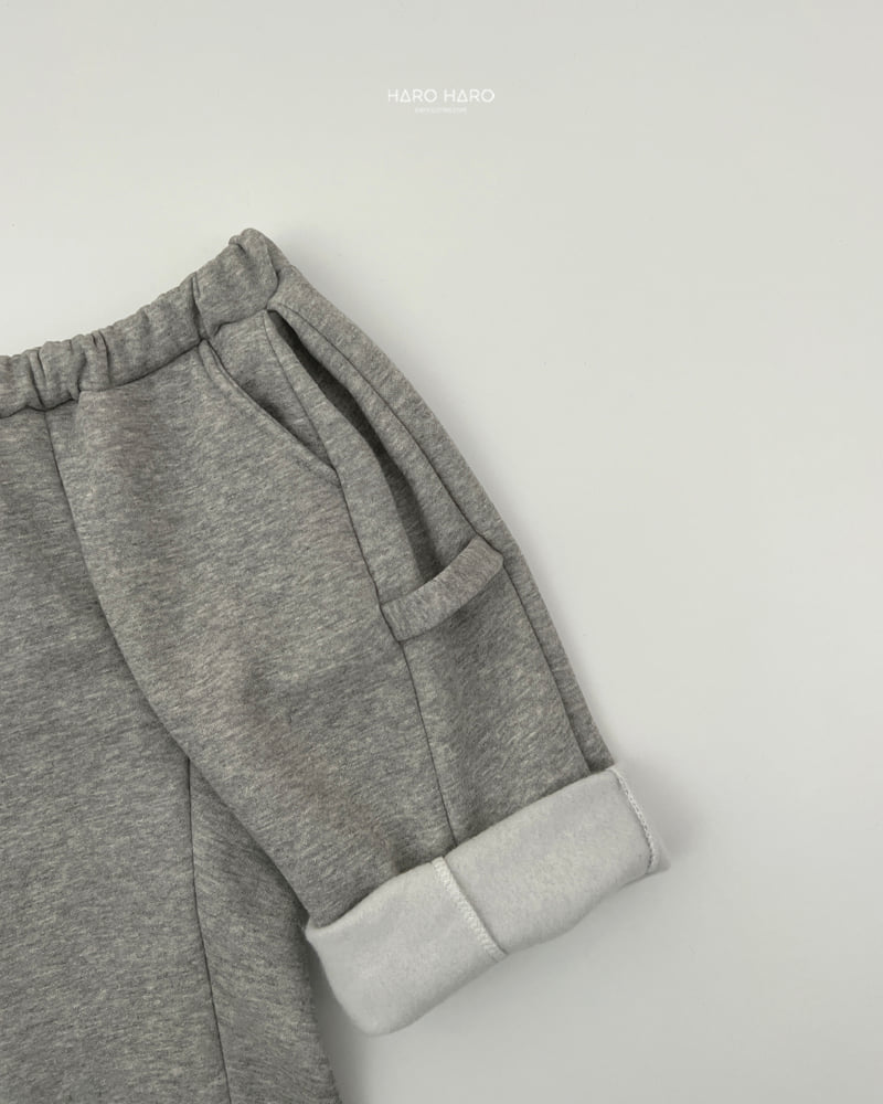 Haro Haro - Korean Children Fashion - #toddlerclothing - Fleece Board Cord Wide Pants - 10
