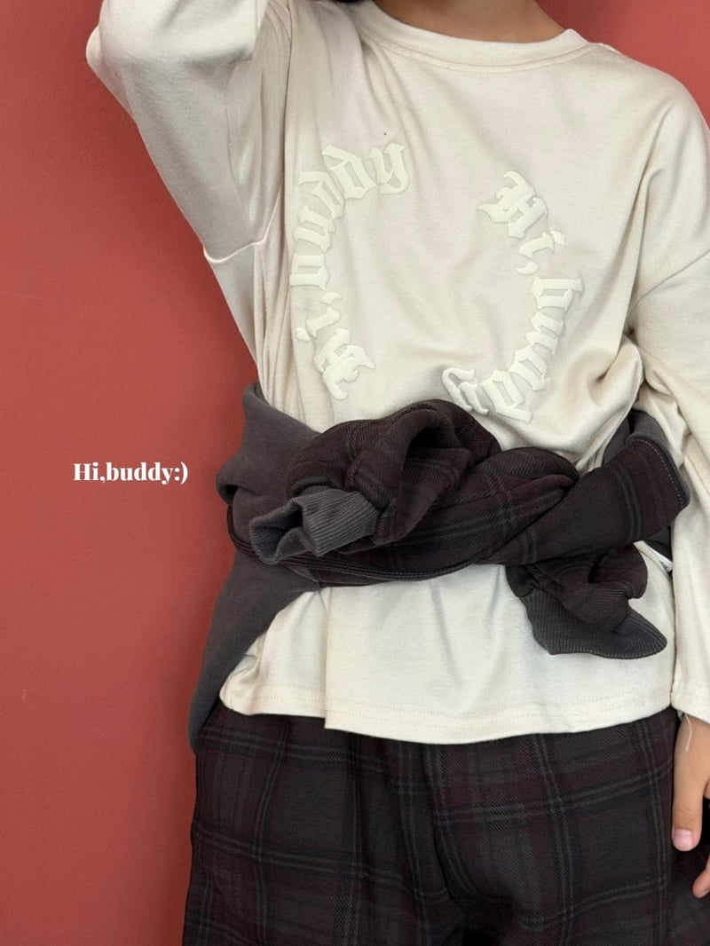 Hi buddy - Korean Children Fashion - #childofig - Hearts Puff Print Tee - 8