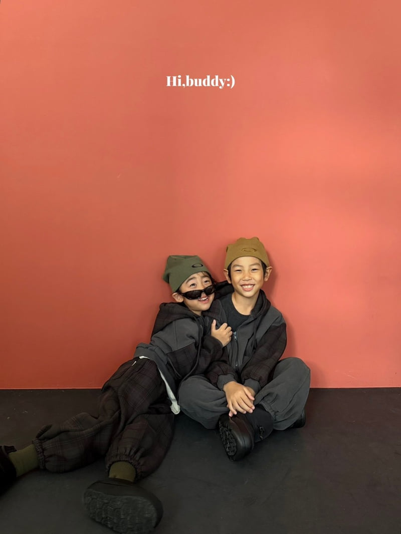 Hi buddy - Korean Children Fashion - #childofig - Holiday Hoodie Zip-Up - 7