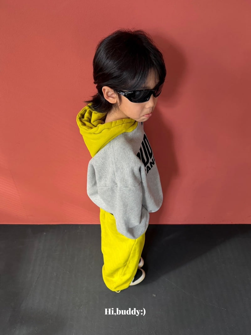 Hi buddy - Korean Children Fashion - #childofig - Flocking Buddy Hoodie - 6