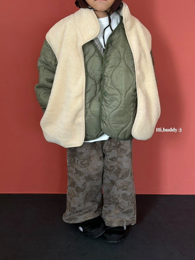 Hi buddy - Korean Children Fashion - #childofig - Winter Flower Pants - 3