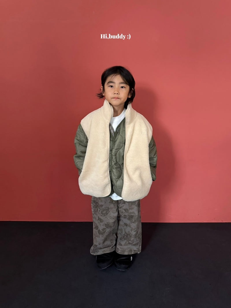 Hi buddy - Korean Children Fashion - #childofig - Winter Flower Pants - 4