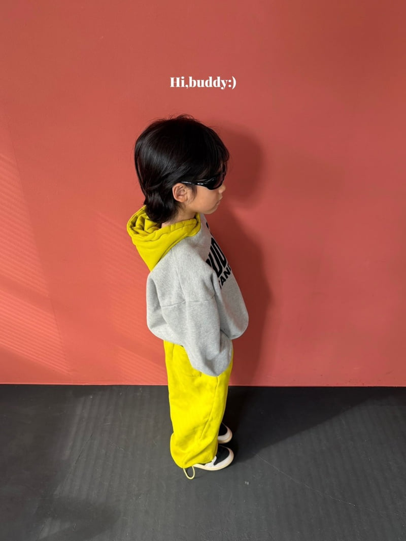 Hi buddy - Korean Children Fashion - #childrensboutique - Flocking Buddy Hoodie - 7