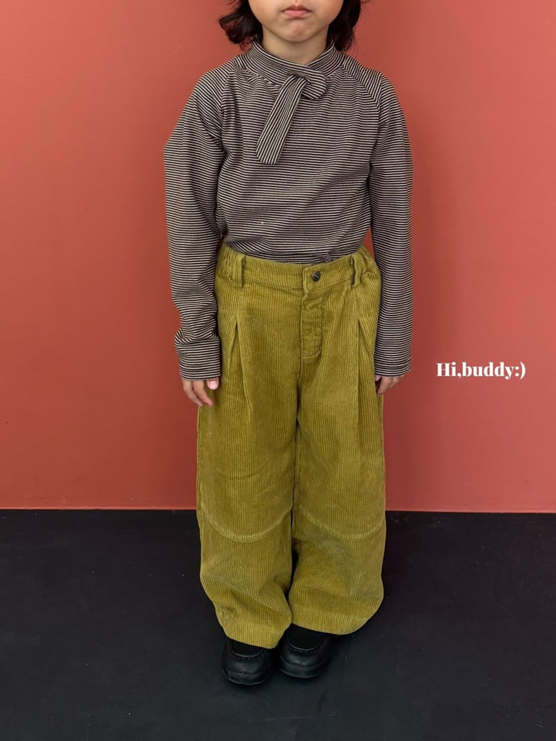 Hi buddy - Korean Children Fashion - #childrensboutique - Muffler Turtleneck Tee - 6