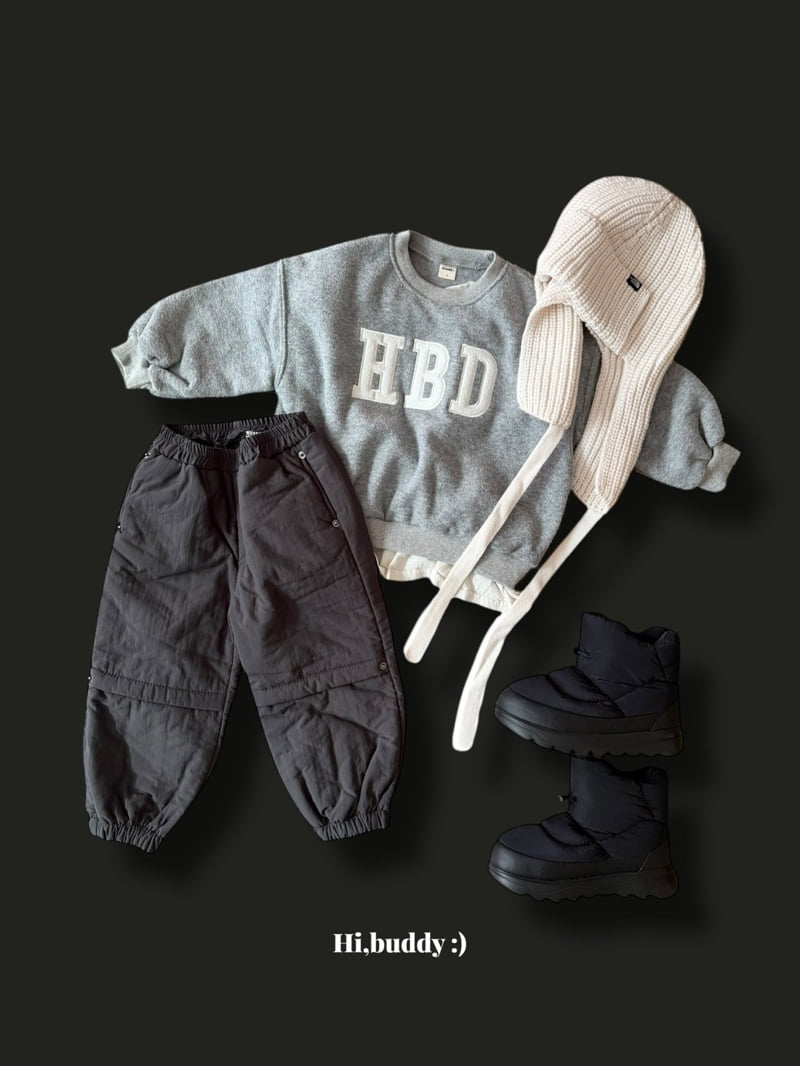 Hi buddy - Korean Children Fashion - #designkidswear - Birthday Sweatshirt