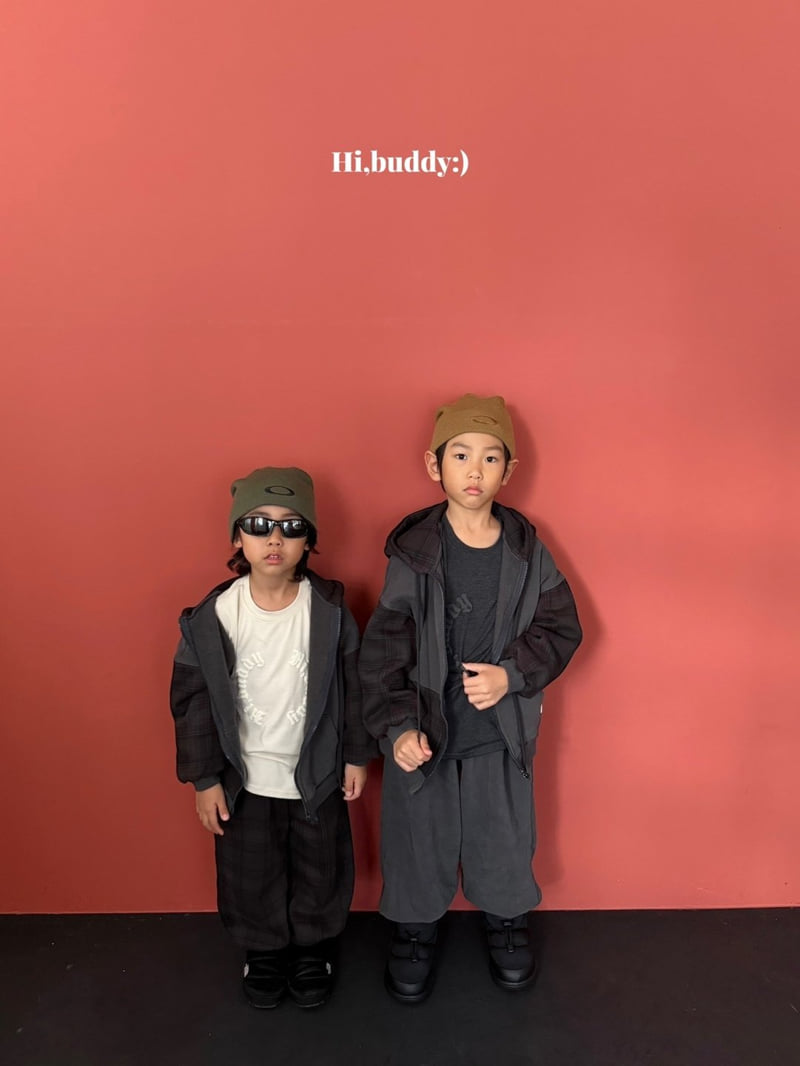 Hi buddy - Korean Children Fashion - #designkidswear - Holiday Hoodie Zip-Up - 9