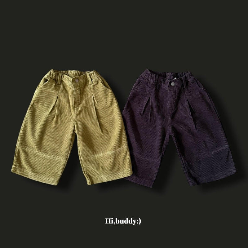 Hi buddy - Korean Children Fashion - #discoveringself - Dubai Corduroy Pants