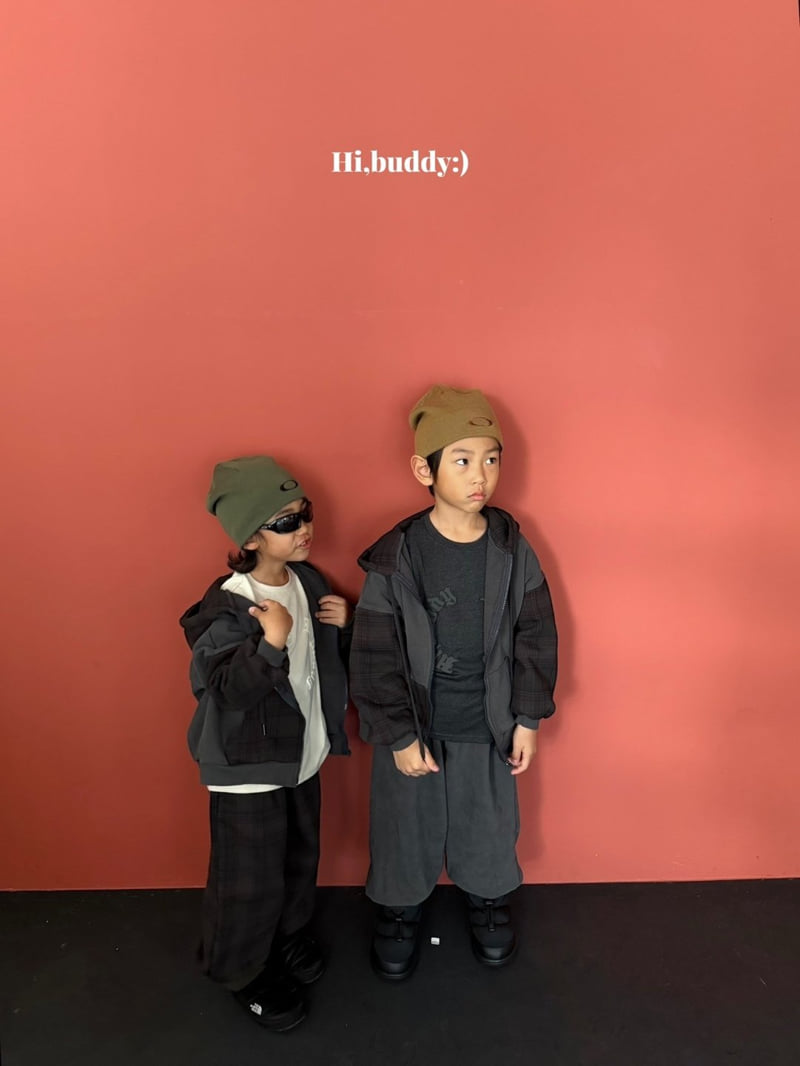 Hi buddy - Korean Children Fashion - #discoveringself - Holiday Hoodie Zip-Up - 10