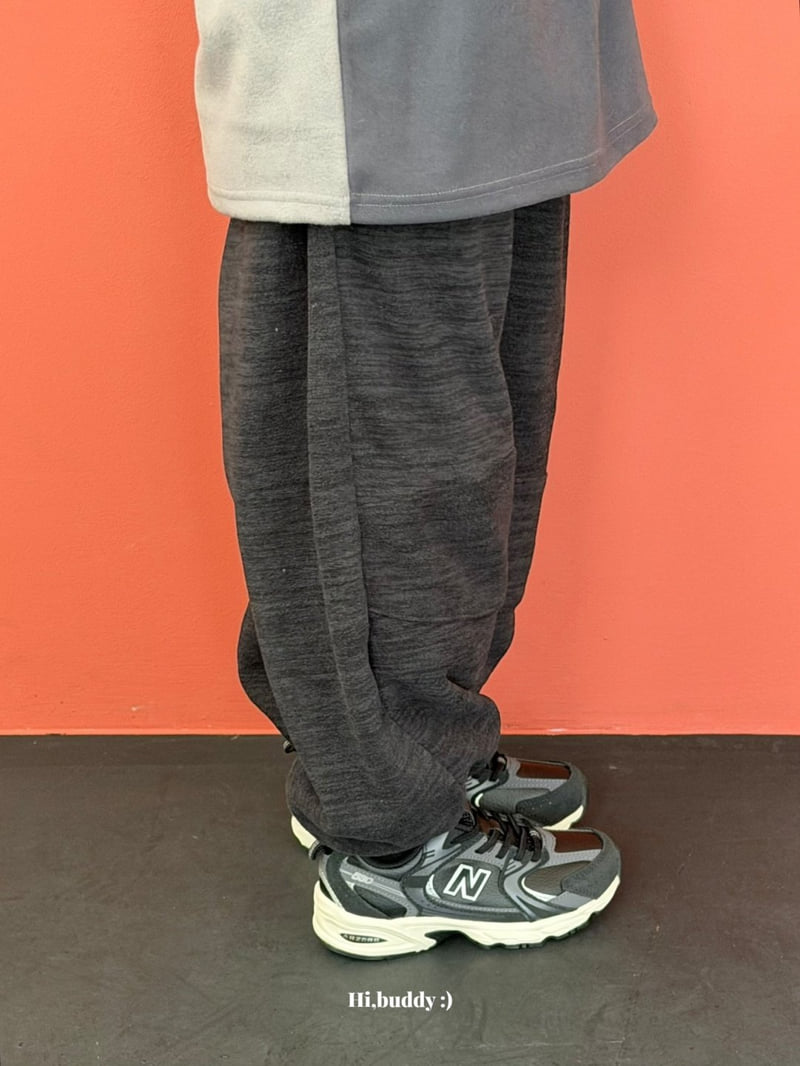 Hi buddy - Korean Children Fashion - #discoveringself - Terry Fleece Jogger Pants - 11