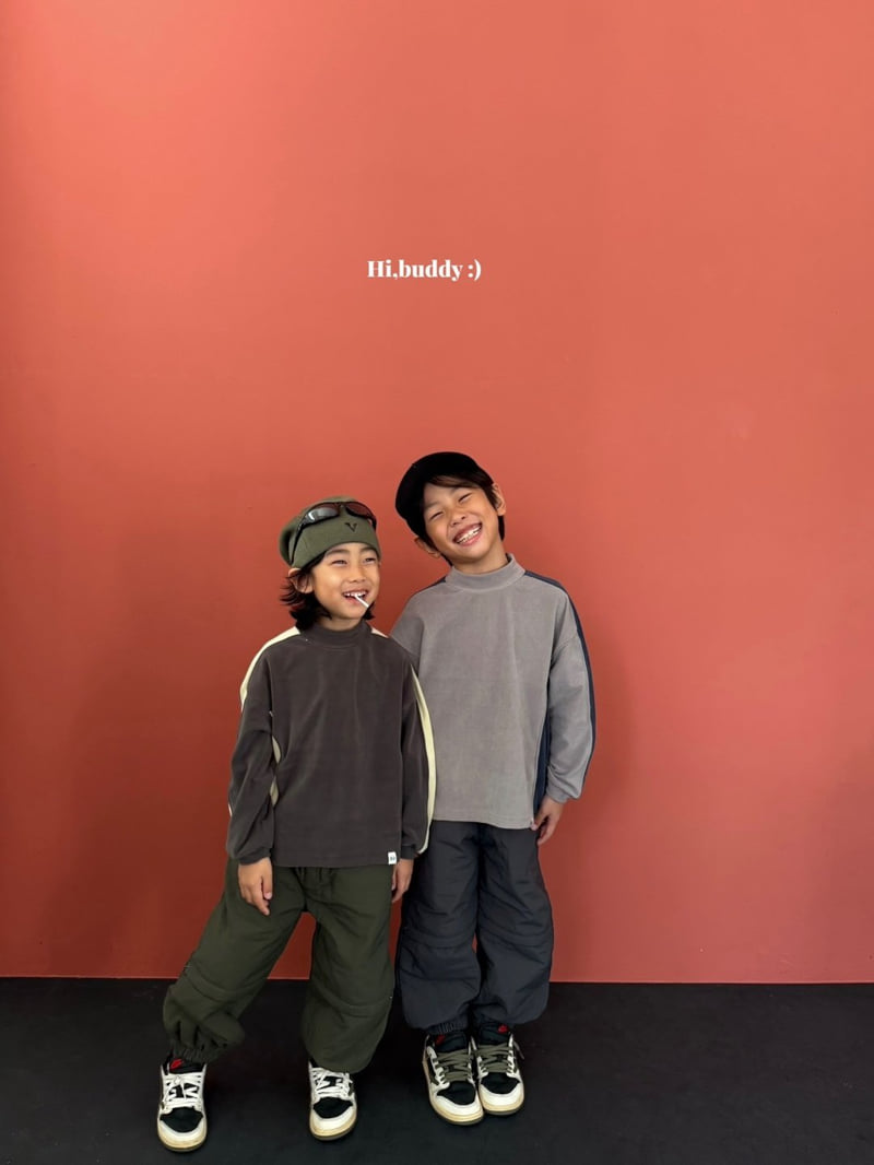 Hi buddy - Korean Children Fashion - #discoveringself - Velvet Turtleneck Tee - 10