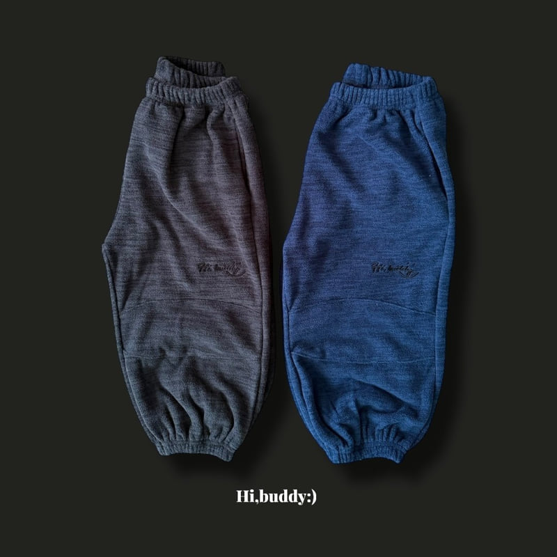 Hi buddy - Korean Children Fashion - #fashionkids - Terry Fleece Jogger Pants - 12