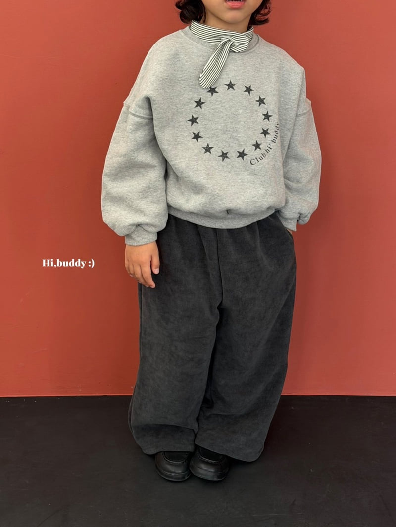 Hi buddy - Korean Children Fashion - #kidsshorts - Star Sweatshirt - 6