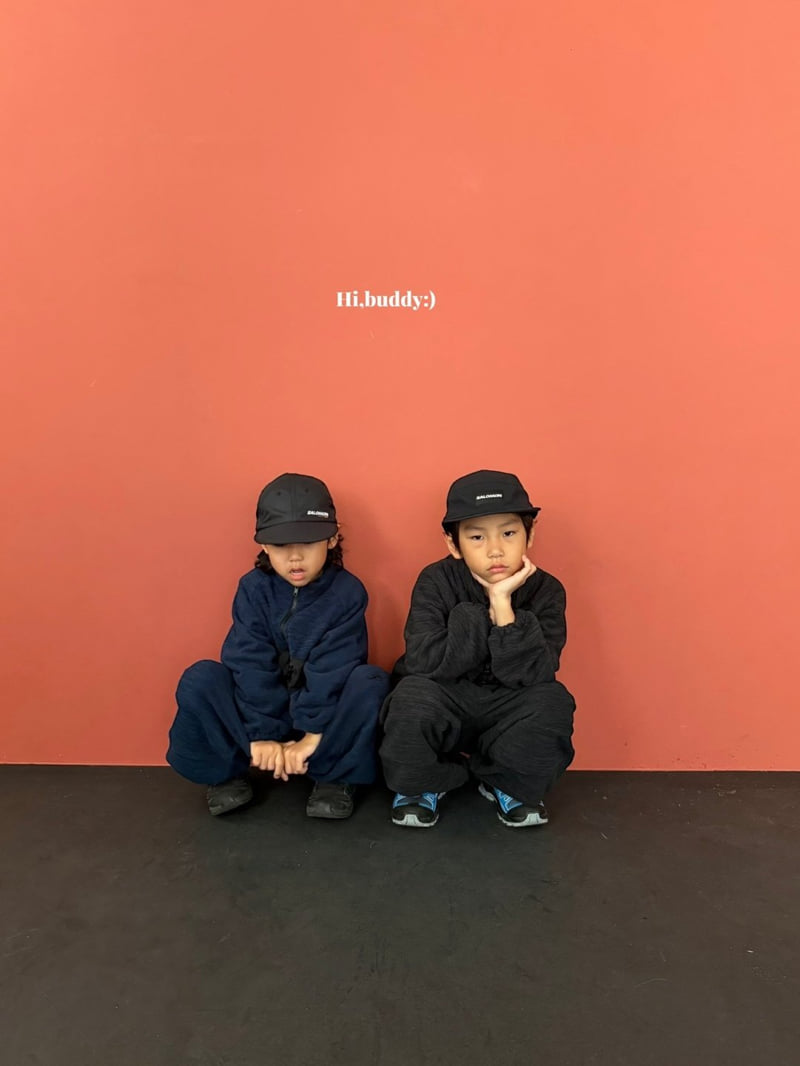 Hi buddy - Korean Children Fashion - #kidsstore - Terry Fleece Zip-Up - 5