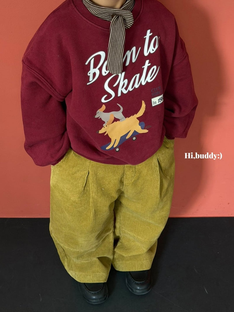 Hi buddy - Korean Children Fashion - #kidzfashiontrend - Dubai Corduroy Pants - 5