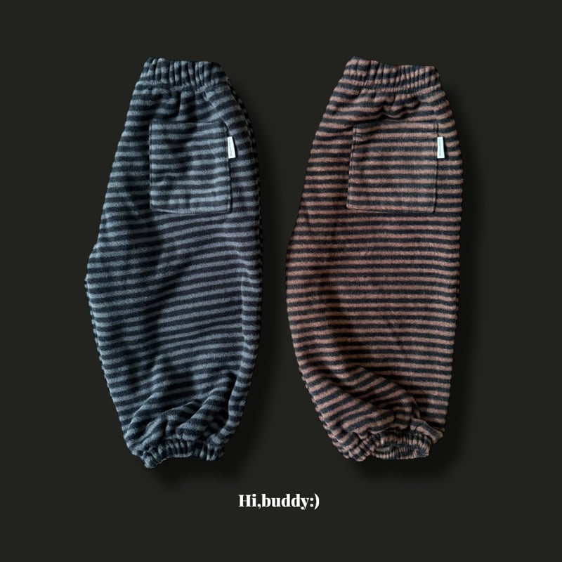 Hi buddy - Korean Children Fashion - #kidzfashiontrend - Chestnut Jogger Pants