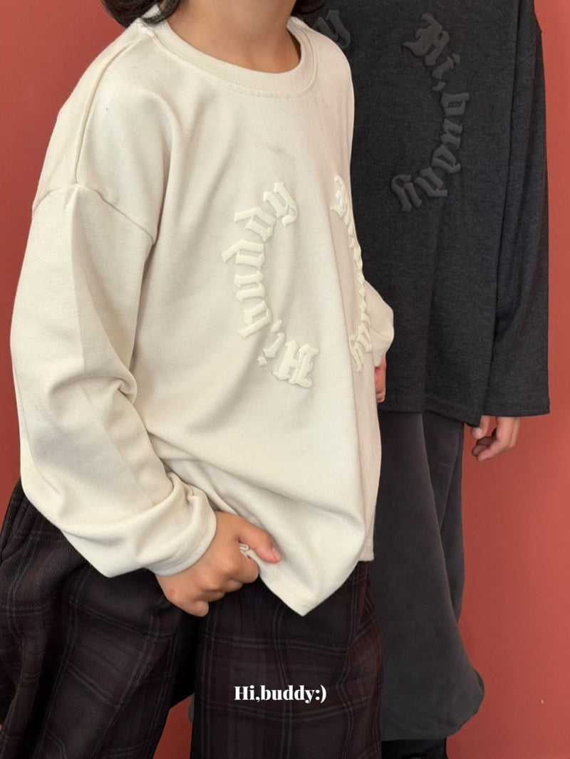 Hi buddy - Korean Children Fashion - #Kfashion4kids - Hearts Puff Print Tee - 4