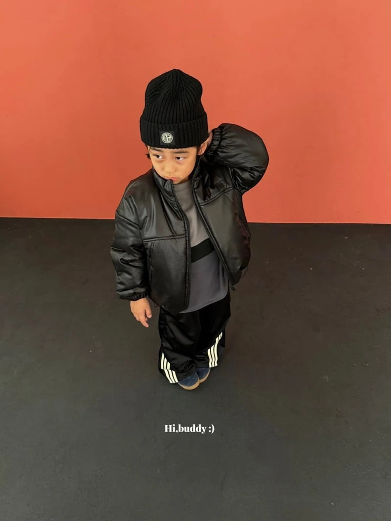 Hi buddy - Korean Children Fashion - #littlefashionista - Motion Track Pants - 3