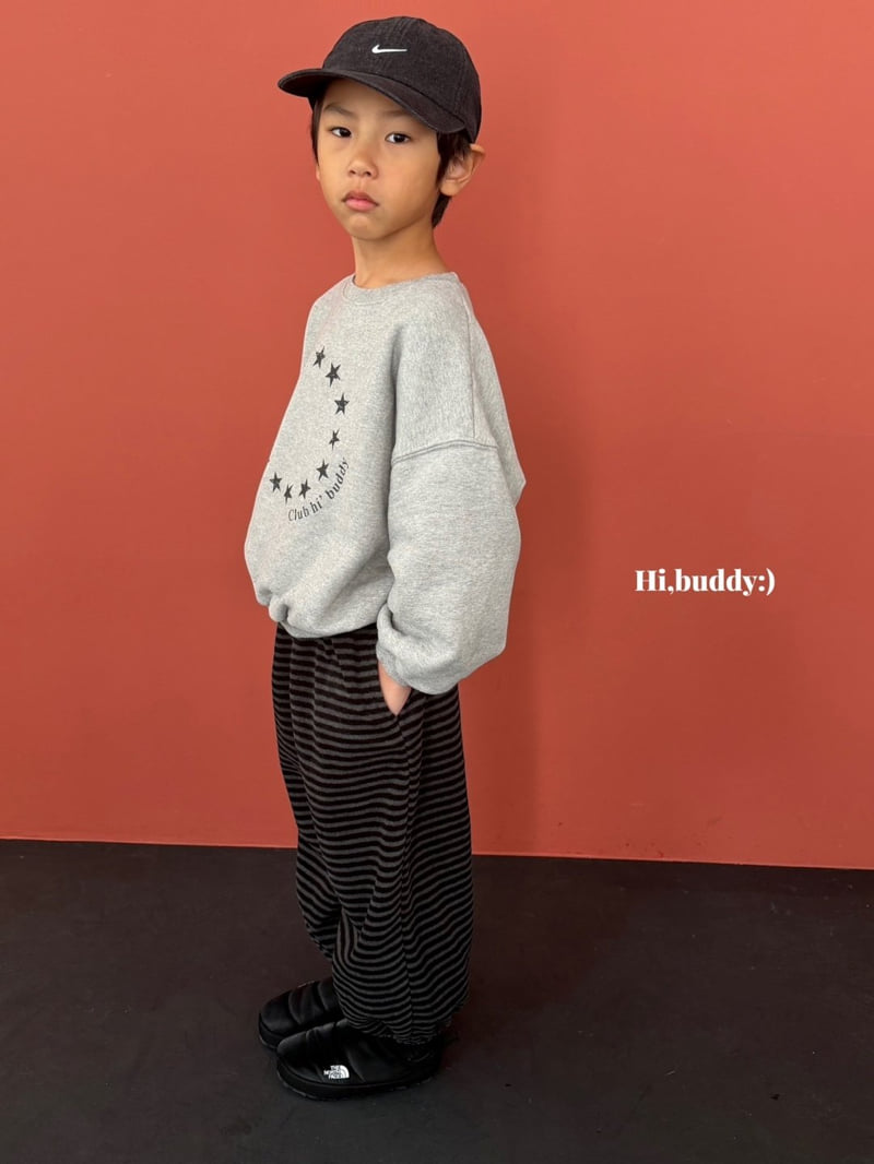 Hi buddy - Korean Children Fashion - #littlefashionista - Star Sweatshirt - 10