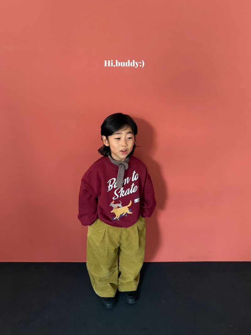 Hi buddy - Korean Children Fashion - #magicofchildhood - Dubai Corduroy Pants - 8