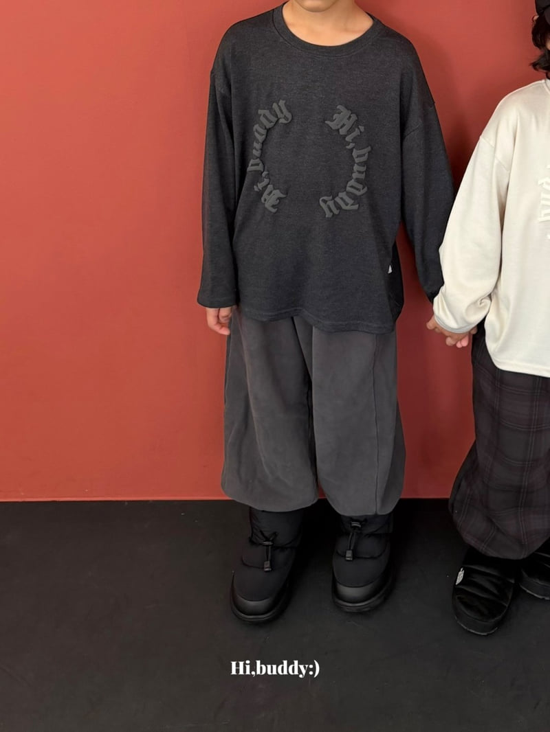 Hi buddy - Korean Children Fashion - #magicofchildhood - Hearts Puff Print Tee - 5