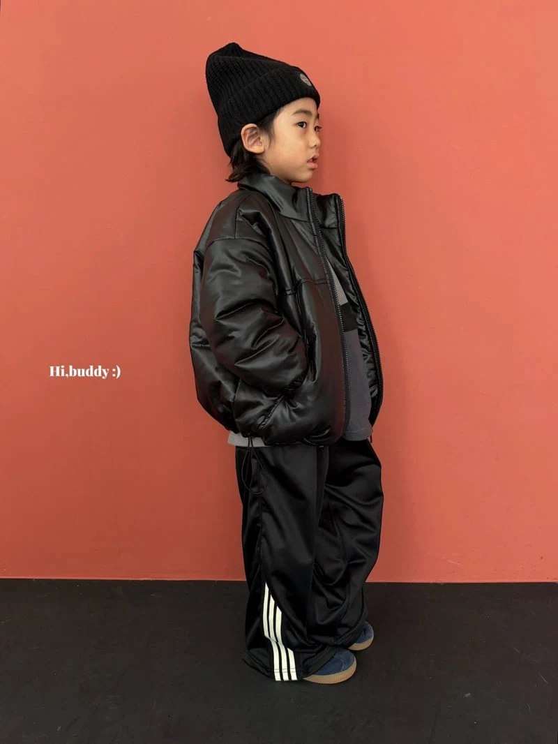 Hi buddy - Korean Children Fashion - #littlefashionista - Motion Track Pants - 4