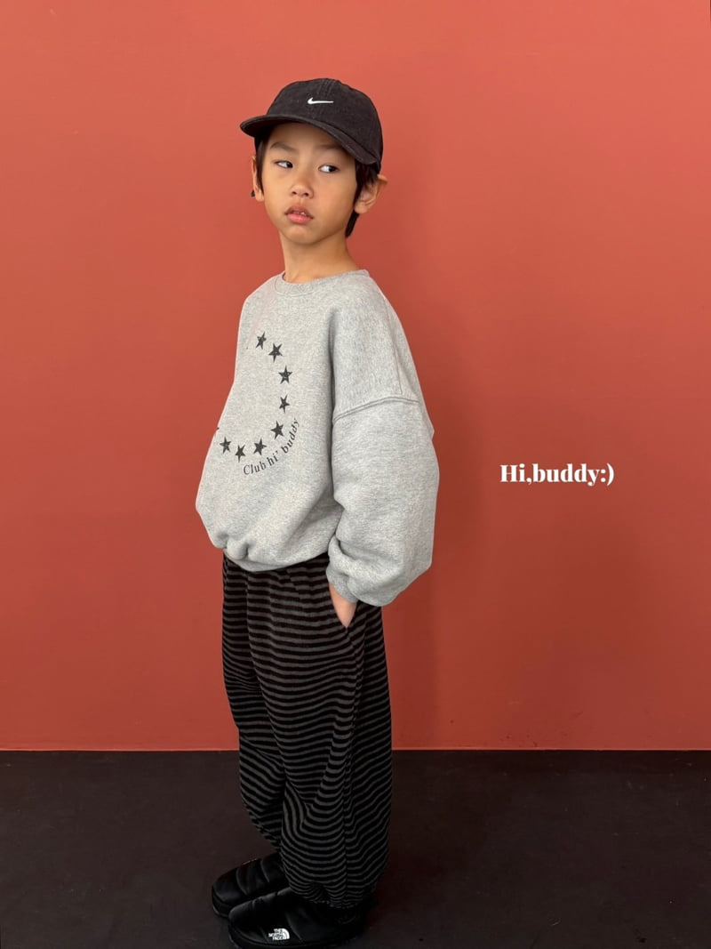 Hi buddy - Korean Children Fashion - #magicofchildhood - Star Sweatshirt - 11