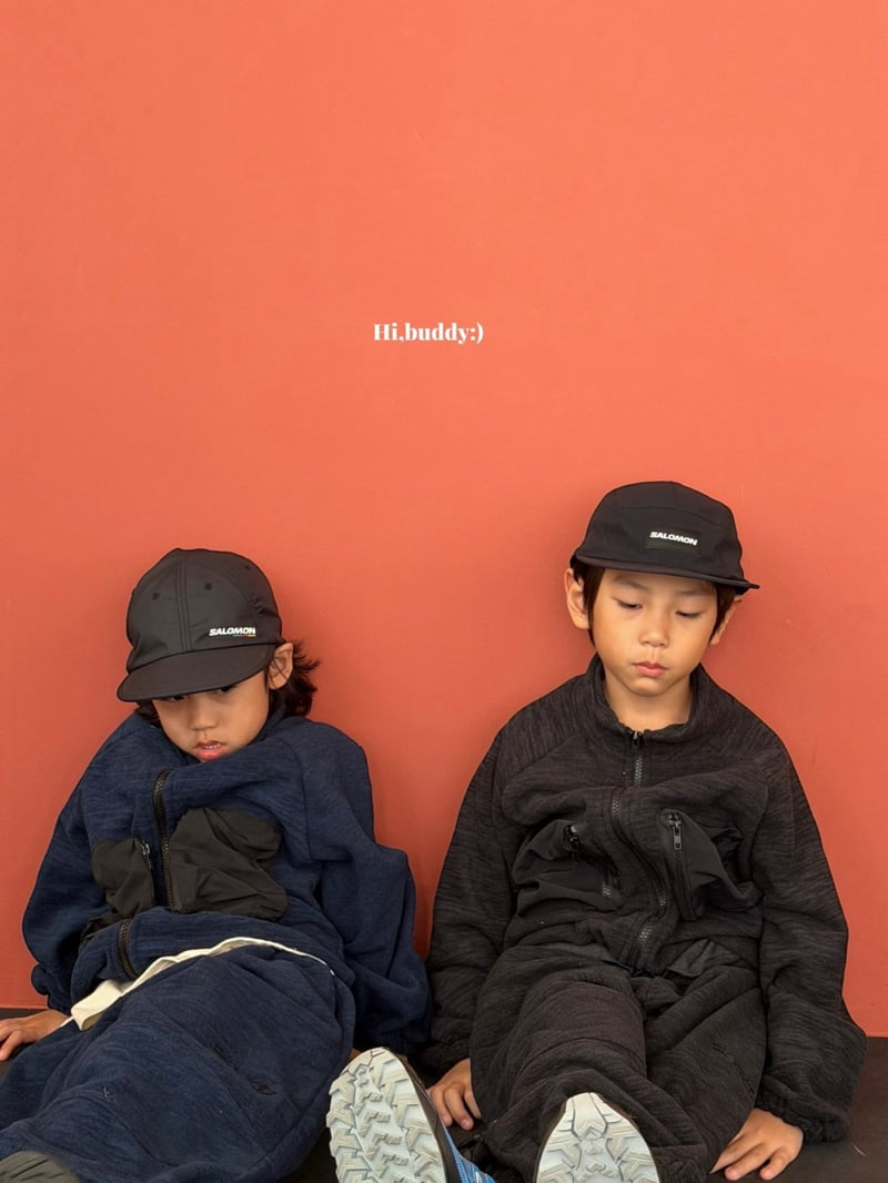 Hi buddy - Korean Children Fashion - #minifashionista - Terry Fleece Zip-Up - 10