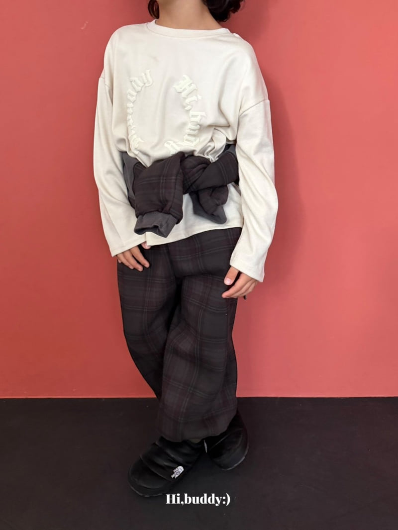 Hi buddy - Korean Children Fashion - #prettylittlegirls - Hearts Puff Print Tee - 7