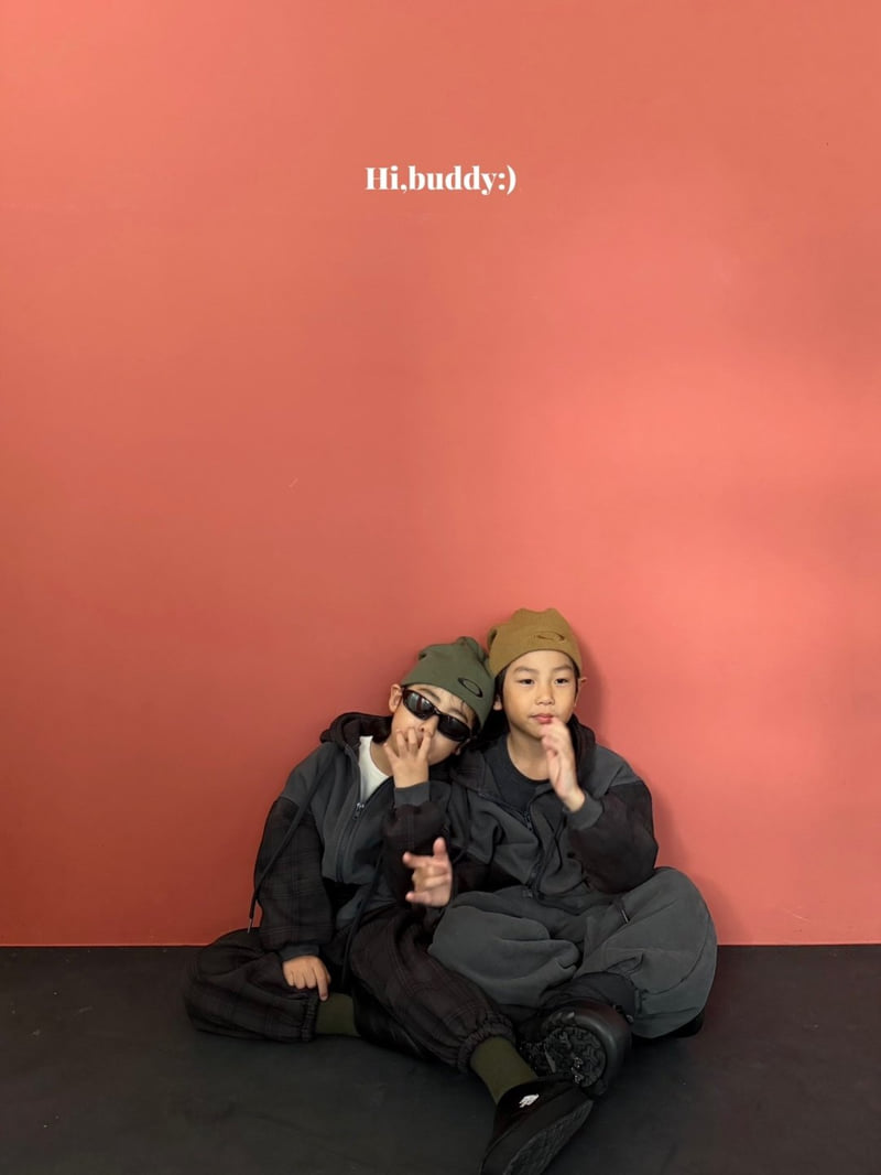 Hi buddy - Korean Children Fashion - #prettylittlegirls - Holiday Hoodie Zip-Up - 5