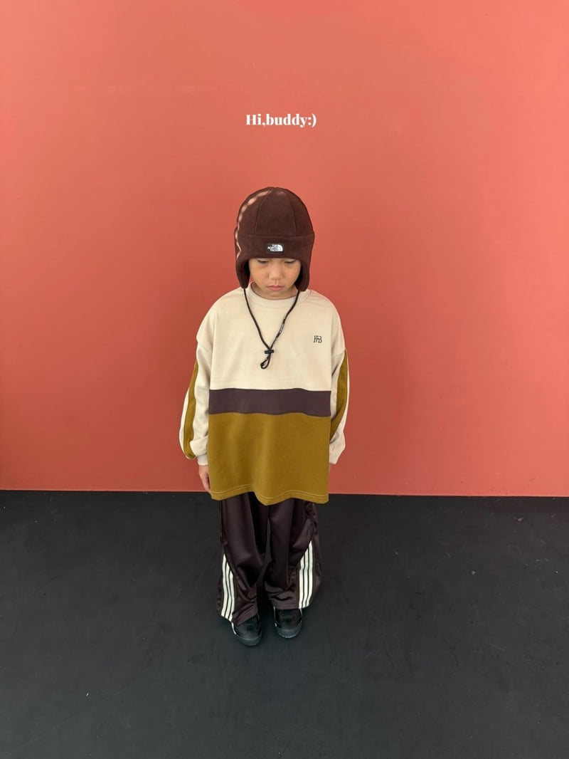 Hi buddy - Korean Children Fashion - #prettylittlegirls - Triple Color Tee - 8