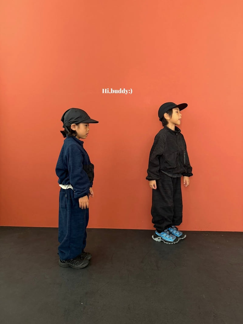 Hi buddy - Korean Children Fashion - #stylishchildhood - Terry Fleece Jogger Pants - 7