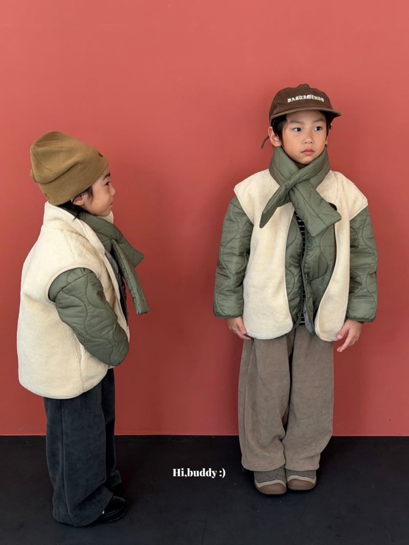 Hi buddy - Korean Children Fashion - #todddlerfashion - Mink Corduroy Pants - 10
