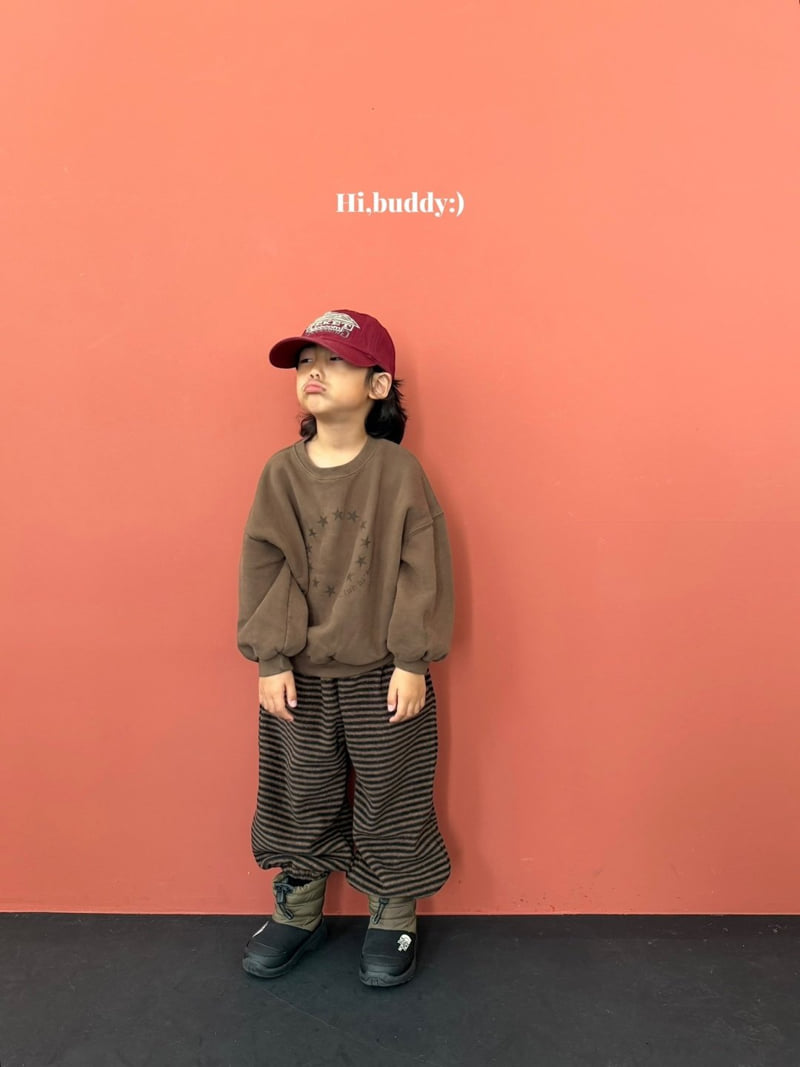 Hi buddy - Korean Children Fashion - #todddlerfashion - Chestnut Jogger Pants - 7