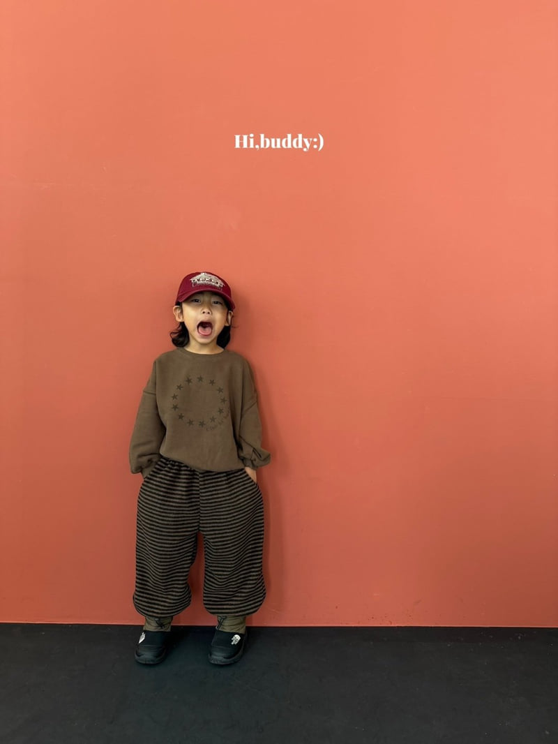 Hi buddy - Korean Children Fashion - #toddlerclothing - Chestnut Jogger Pants - 8