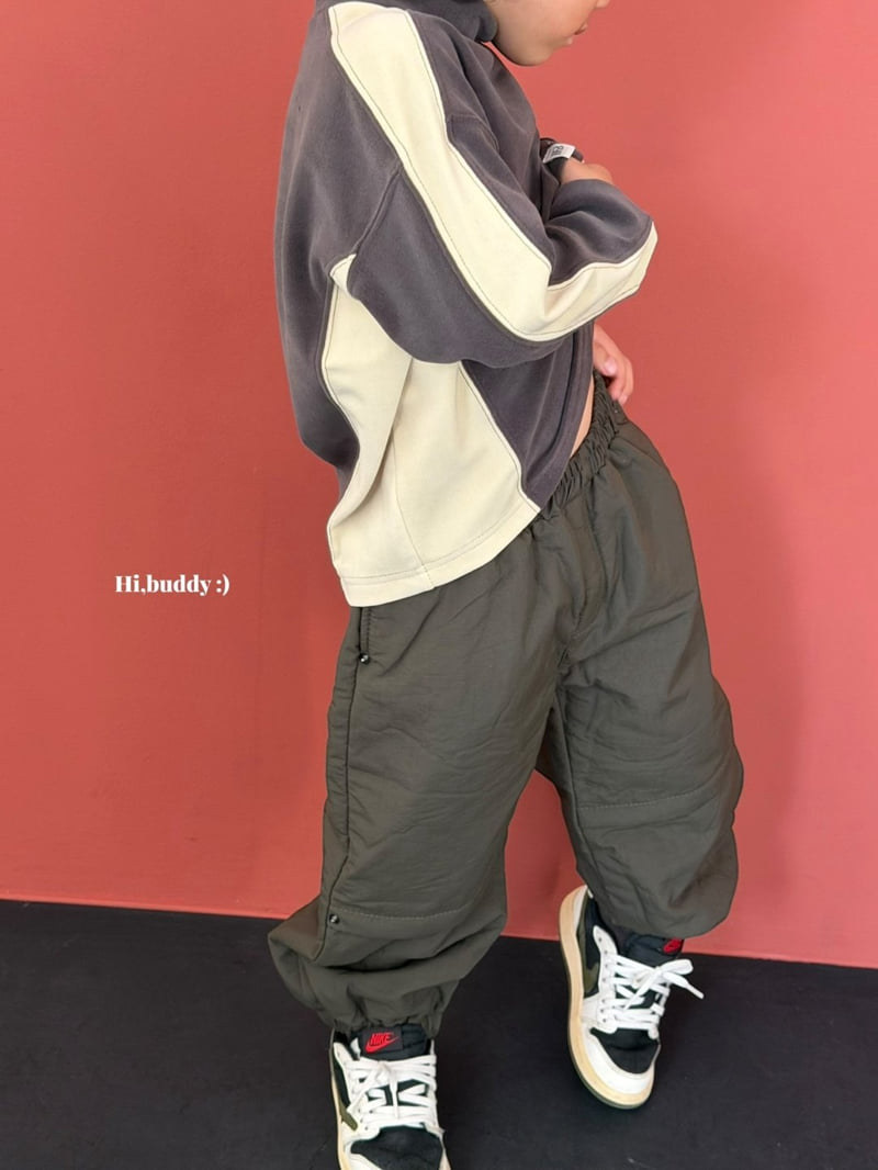 Hi buddy - Korean Children Fashion - #toddlerclothing - Eyelet Puffer Pants - 7