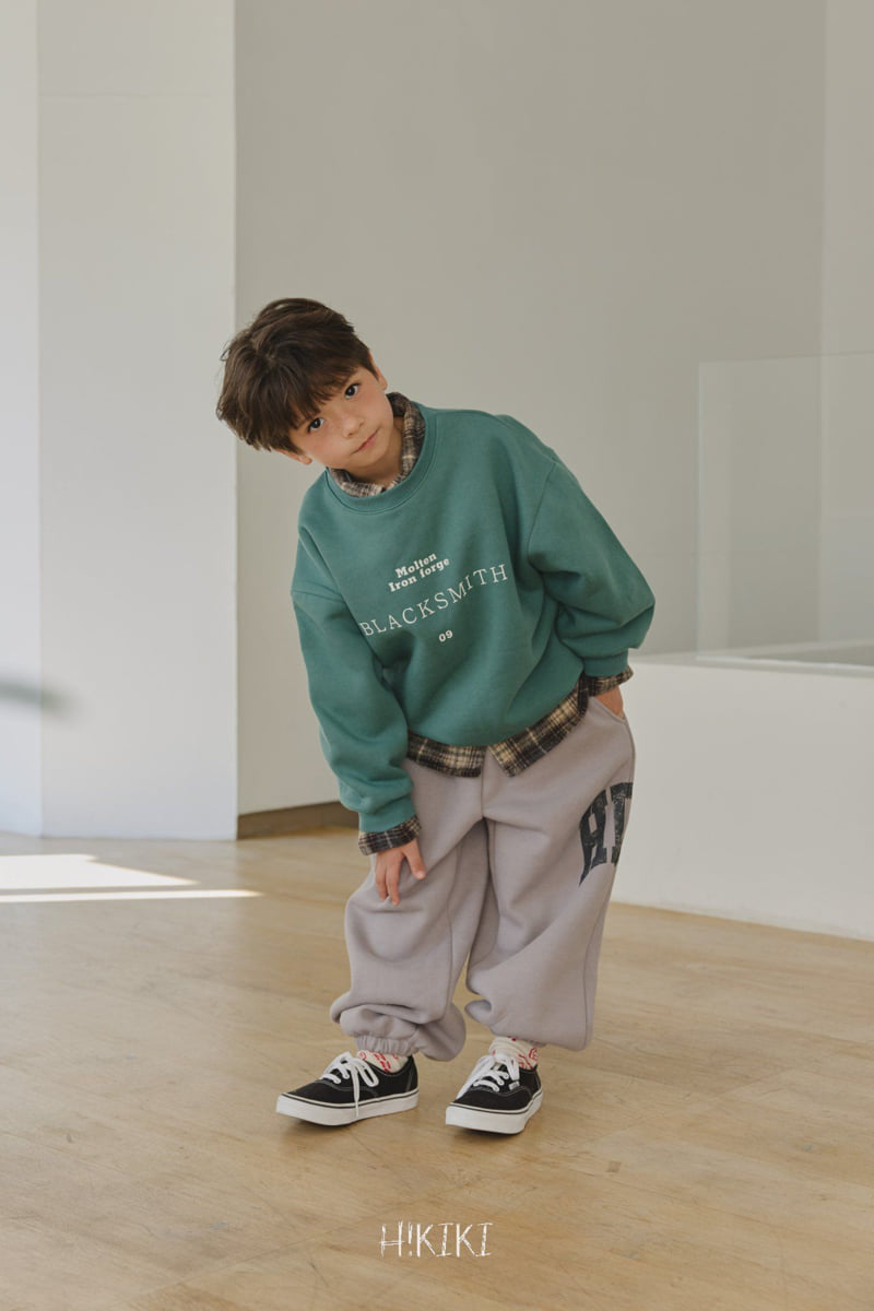 Hikiki - Korean Children Fashion - #Kfashion4kids - Blacksmith Sweatshirt - 6