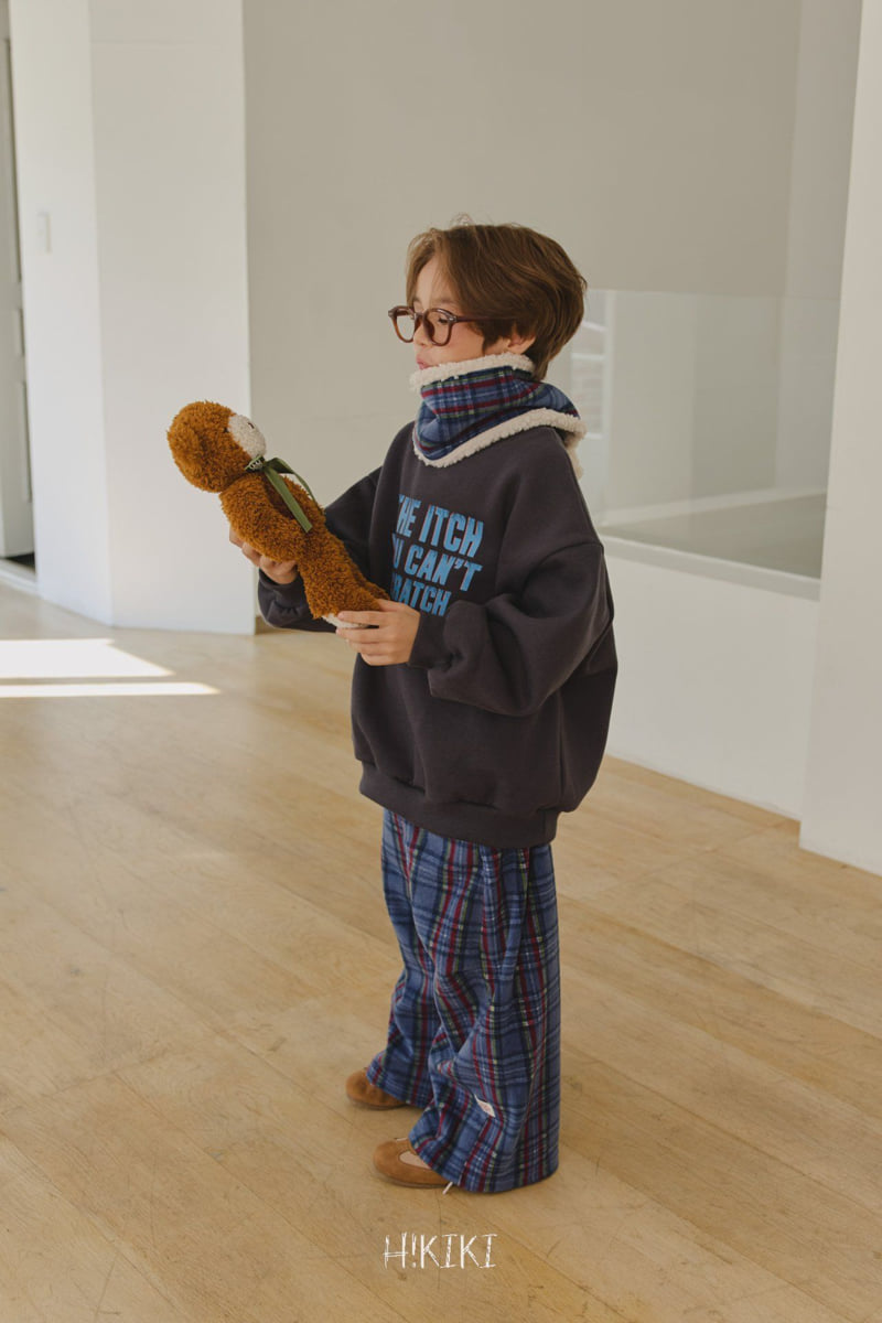 Hikiki - Korean Children Fashion - #Kfashion4kids - Check Cozy Pants - 5